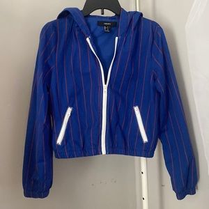 Forever 21 Zip up jacket with hoodie